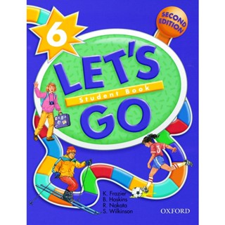 Bundanjai (หนังสือเรียนภาษาอังกฤษ Oxford) Lets Go 2nd ED 6 : Students Book (P)