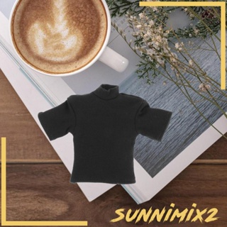 [Sunnimix2] เสื้อยืดแขนสั้น ทรงหลวม สเกล 1/12 สําหรับตุ๊กตา ฟิกเกอร์ทหาร 6 นิ้ว