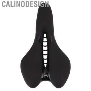 Calinodesign Bike Saddle  Black Seat Sponge Silicone Comfortable for Cycling