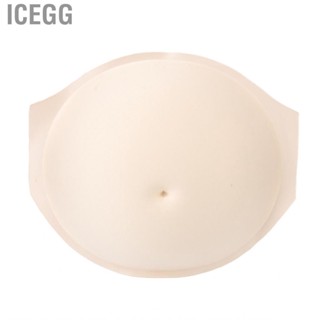 Icegg Fake Sponge Belly Breathable Soft Lightweight 1 To 5 Months Pregnant High Viscosity for Costume Cosplay Stage Props