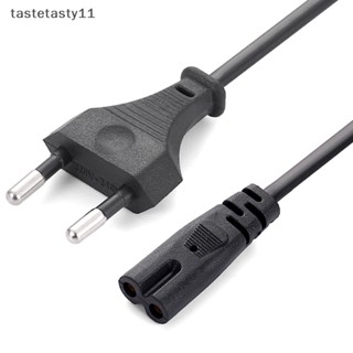 Ta สายเคเบิลพาวเวอร์ EU 2pin IEC320 C7 US สําหรับเครื่องชาร์จแล็ปท็อป Dell Canon Epson PS4 XBOX LG Sony TH