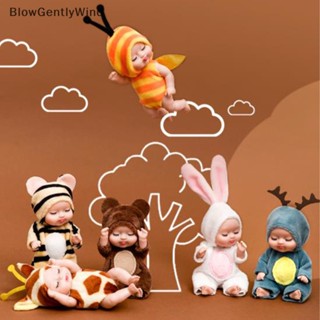 Blowgentlywind ตุ๊กตาสัตว์จําลอง ขนาดเล็ก 11 ซม. ของเล่นสําหรับเด็ก BGW