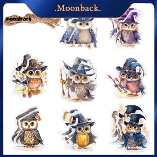 &lt;moonback&gt; ชุดนกฮูกผีสิง ผีสิง พร้อมเชือกเส้นเล็ก สําหรับแขวนตกแต่งต้นฮาโลวีน 16 ชิ้น