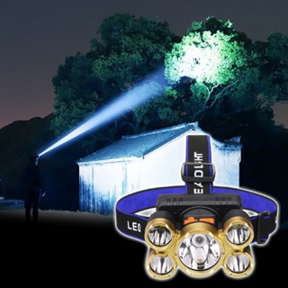 ไฟหน้า LED แบตเตอรี่ 90 ดวง กันน้ํา ใช้งานได้นาน° การปรับ