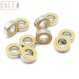 【ONCEMOREAGAIN】10x15x4mm Stainless Steel Ball Bearings for Superior Durability (10pcs)