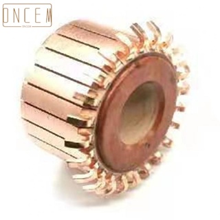 【ONCEMOREAGAIN】35.1 x 15 x 22.5(23) mm 24P Teeth Copper Hook Type Electrical Motor Commutator