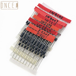 【ONCEMOREAGAIN】Diodes FR207 For DIY 100pcs High Quality 1N4007 Kit 1N4148 Replacement