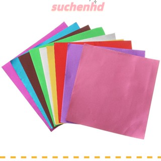 Suchenhd ฟอยล์อลูมิเนียม สีซีด สําหรับทําอาหาร ช็อคโกแลต ขนมหวาน งานแต่งงาน ปาร์ตี้ 100 ชิ้น