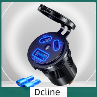 [Dcline.th] อะแดปเตอร์ชาร์จเร็ว 45W PD Type-C QC3.0 สําหรับเรือ ATV