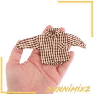 [Sunnimix2] เสื้อตุ๊กตา สเกล 1/12 นิ่ม ใส่สบาย น้ําหนักเบา ทนทาน ขนาดเล็ก สําหรับฟิกเกอร์ 6 นิ้ว