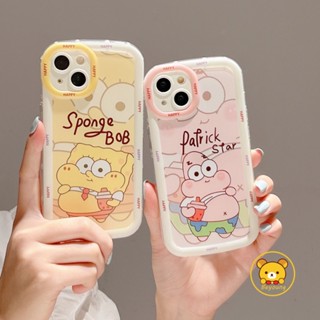 เคสโทรศัพท์มือถือ ลายการ์ตูน SpongeBob SquarePants น่ารัก สําหรับ OPPO Reno 10 Pro Plus 8 5G 8 Pro Plus 9 Pro Plus 7 Pro 7 SE 6 5G 5Z 5 4 3 Pro 5G 4 SE ผ้าคลุม