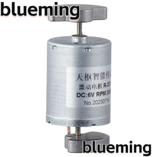 Blueming2 มอเตอร์สั่นสะเทือน ขนาดเล็ก แบบพกพา DC 6V ทองแดง M3 พร้อมเพลาคู่ สําหรับช่างไฟฟ้า