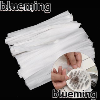 Blueming2 ตะแกรงตาข่ายกรองท่อระบายน้ํา กันอุดตัน สําหรับอ่างล้างจาน ห้องครัว 50 ชิ้น