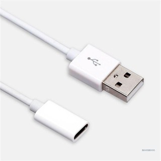 Lucky สายเคเบิล USB 2 0 Type A ตัวผู้ เป็น USB 3 1 Type C ตัวเมีย สําหรับ FreeLace หูฟัง Type C พัดลม การ์ดรีดเดอร์ สายเคเบิลข้อมูล