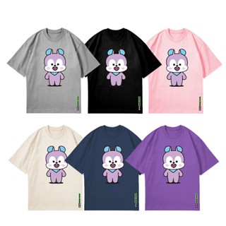 เสื้อยืดแขนสั้นลําลอง คอกลม ผ้าฝ้าย พิมพ์ลาย Kpop BT21 INSIDE MANG J-hope สําหรับผู้ชาย และผู้หญิง