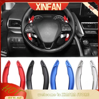 Xinfan ปลอกหุ้มพวงมาลัยรถยนต์ 2010-2020 สําหรับ Mitsubishi ASX Outlander Lancer Eclipse Cross Lancer Shifter Gear 2 ชิ้น