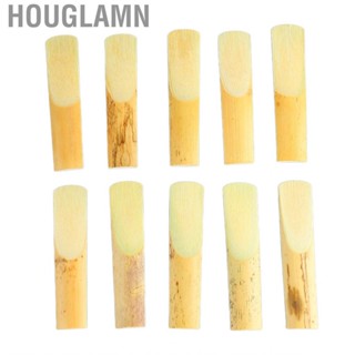 Houglamn 10 Pcs Alto Saxophone Reed Professional Traditional Accessory For Saxo