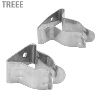 Treee Hook Spring Clamp Holder Stainless Steel Silver High Hardness Adjustable Sturdy  for Canoes Boat Yacht