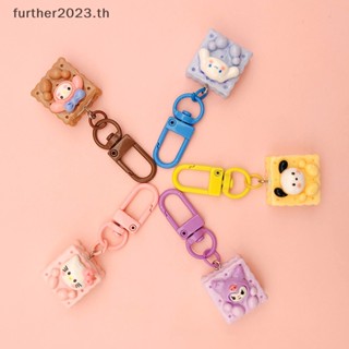 [FT] พวงกุญแจ จี้การ์ตูน Sanrio Biscuit Hello Kitty Cinnamon Dog Kuromi Melody น่ารัก สําหรับเด็กผู้หญิง [พร้อมส่ง]