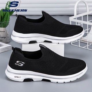 พร้อมส่ง Skechers_ GORUN รองเท้าผ้าใบ ระบายอากาศ พลัสไซซ์ สําหรับผู้ชาย