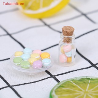 (Takashitree) ของเล่นอาหาร มาการองจิ๋ว สําหรับตกแต่งบ้านตุ๊กตา 1/12
