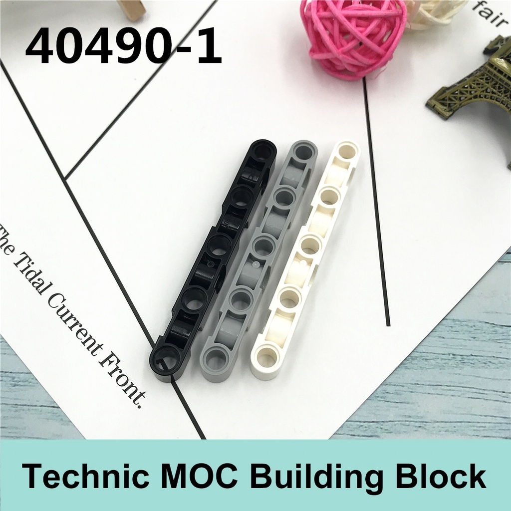 อะไหล่บล็อกตัวต่อเทคโนโลยี เข้ากันได้กับของเล่น 40490-1 1x9 10 ชิ้น