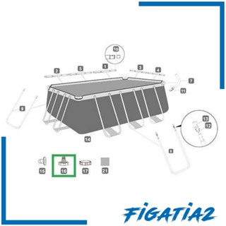 [Figatia2] อะแดปเตอร์ท่อระบายน้ํา P6H1419 สําหรับสระว่ายน้ํา