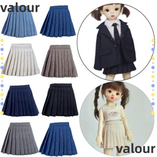 Valour ชุดมินิเดรส กางเกงยีน สีฟ้า สําหรับตุ๊กตา obitsu24 Doll 1/11 1/12 30 ซม.