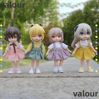 Valour ชุดเสื้อผ้าแฟชั่น ทรงหลวม หลายสไตล์ สําหรับตุ๊กตา 1/11 1/12