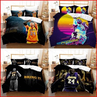 Yb1 Kobe Bryant ชุดเครื่องนอน ผ้าปูที่นอน ปลอกหมอน ผ้าห่ม สําหรับบ้าน ห้องนอน BY1