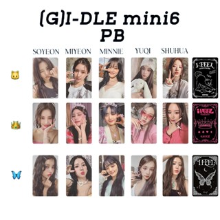 (G)I-DLE Mini6 I feel การ์ด PB