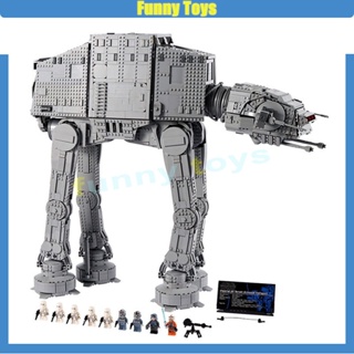 ของเล่นตัวต่อเลโก้ Star Wars series AT-AT UCS เสริมการเรียนรู้ สําหรับเด็ก และผู้ใหญ่