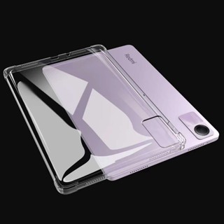 เคสโทรศัพท์มือถือแบบนิ่ม TPU ใส กันกระแทก พร้อมถุงลมนิรภัย 4 ชิ้น สําหรับ Mi Redmi Pad SE 11 นิ้ว 2023