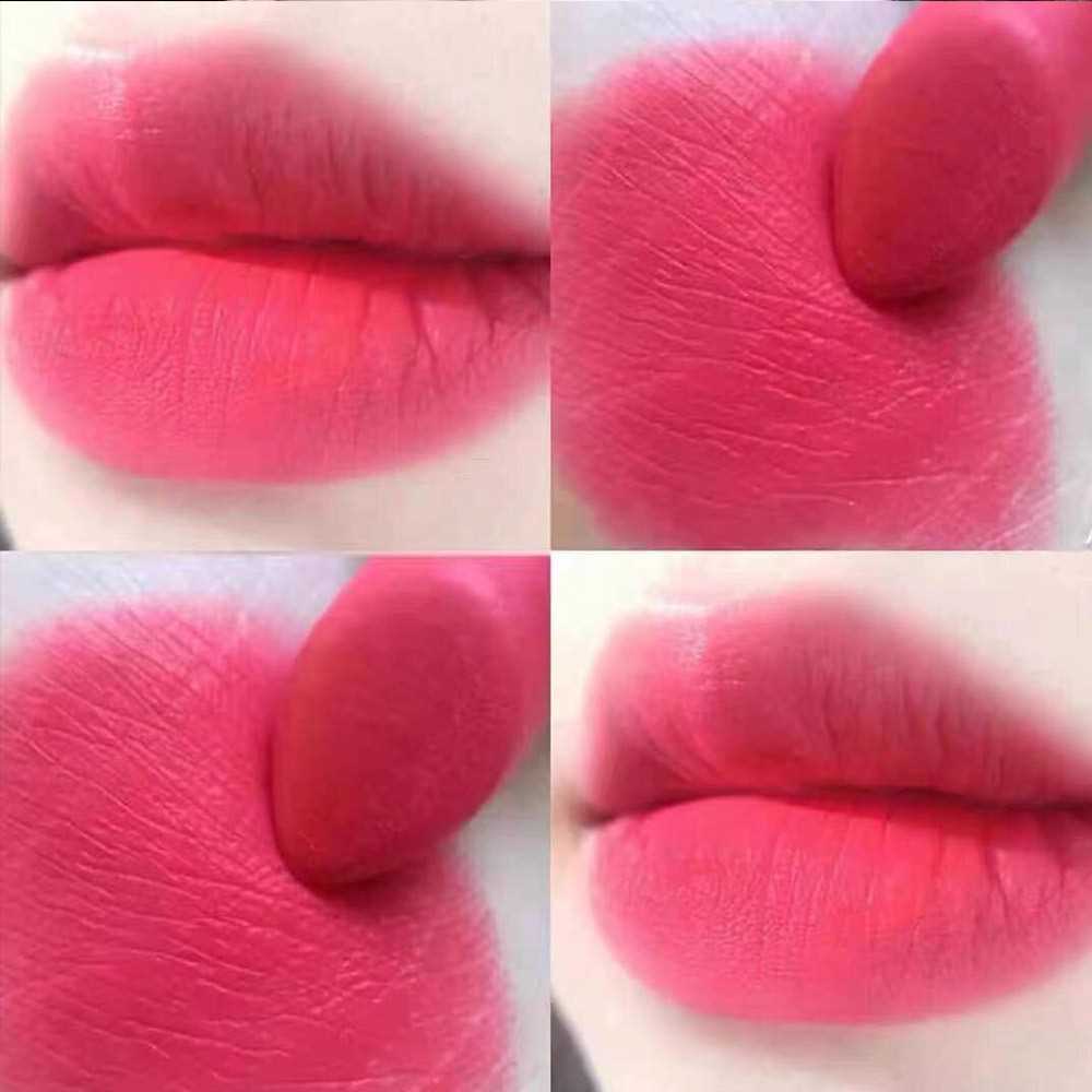 ลิปสติก เนื้อแมตต์กํามะหยี่ กันน้ํา ติดทนนาน เครื่องสําอางแต่งหน้า สําหรับผู้หญิง - รูปที่ 6