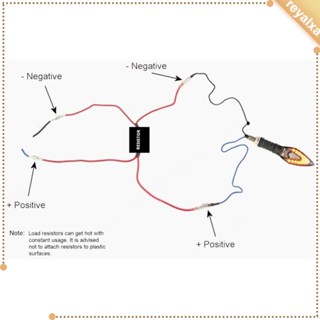[Reyalxa] ตัวต้านทานรีเลย์ไฟกระพริบ LED 21W Dual A สําหรับรถจักรยานยนต์