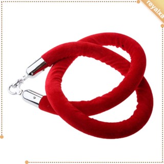 [Reyalxa] Queue เชือกกั้นแบ่งฝูงชน ยาว 1.5 ม. 6 สี