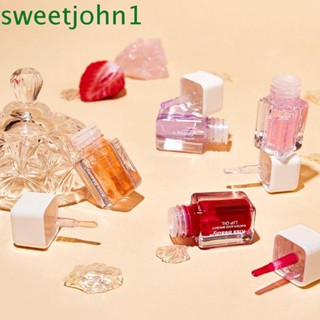 Sweetjohn ลิปสติก ลิปบาล์ม เพิ่มความชุ่มชื้น กันน้ํา ติดทนนาน แบบพกพา