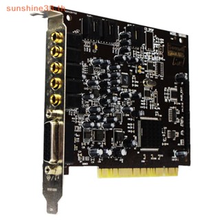 Thsun การ์ดบันทึกเสียงในตัว SB0060 PCI 5.1 สําหรับคาราโอเกะ คอมพิวเตอร์ตั้งโต๊ะ