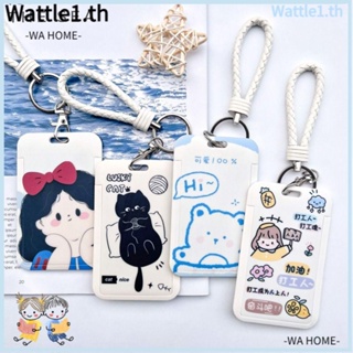 Wttle ที่ใส่นามบัตร บัตรประจําตัว ธนาคาร น่ารัก สําหรับผู้หญิง ผู้ชาย