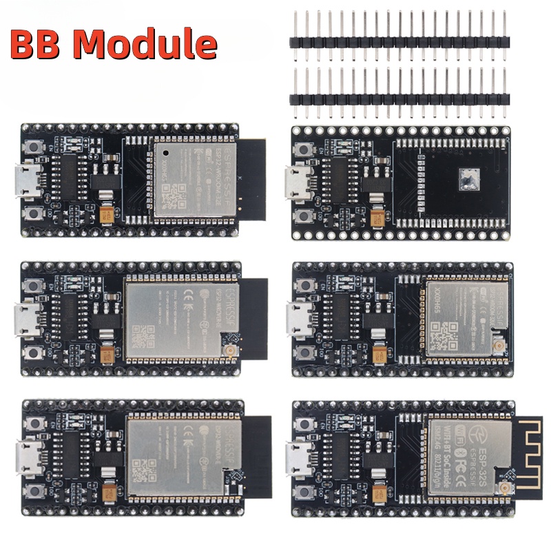 ESP32/ESP-32S บอร์ดพัฒนา NodeMCU-32S CH340 MICRO USB WiFi + บลูทูธการใช้พลังงานต่ําเป็นพิเศษ Dual Core ESP32-WROOM