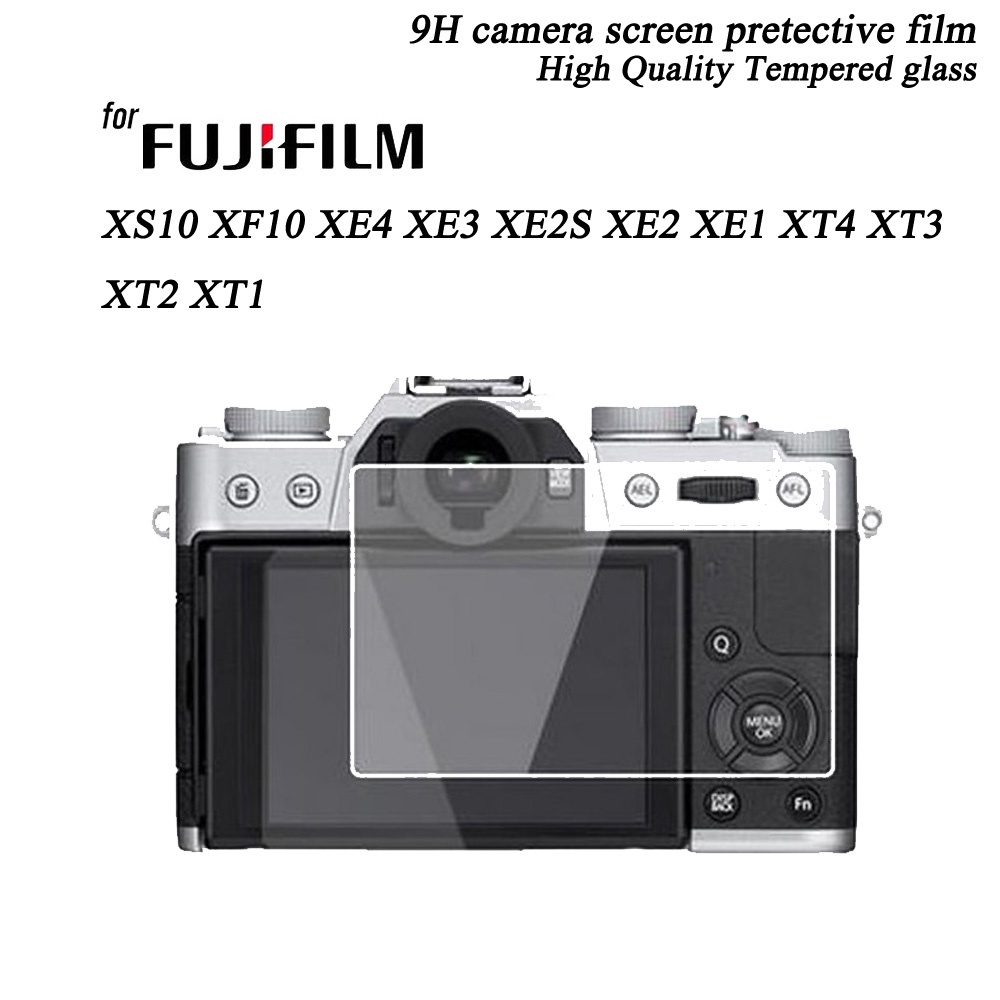 กระจกนิรภัยป้องกันหน้าจอสําหรับ Fujifilm XS10 XF10 XE4 XE3 XE2S XE2 XE1 XT4 XT3 XT2 XT1