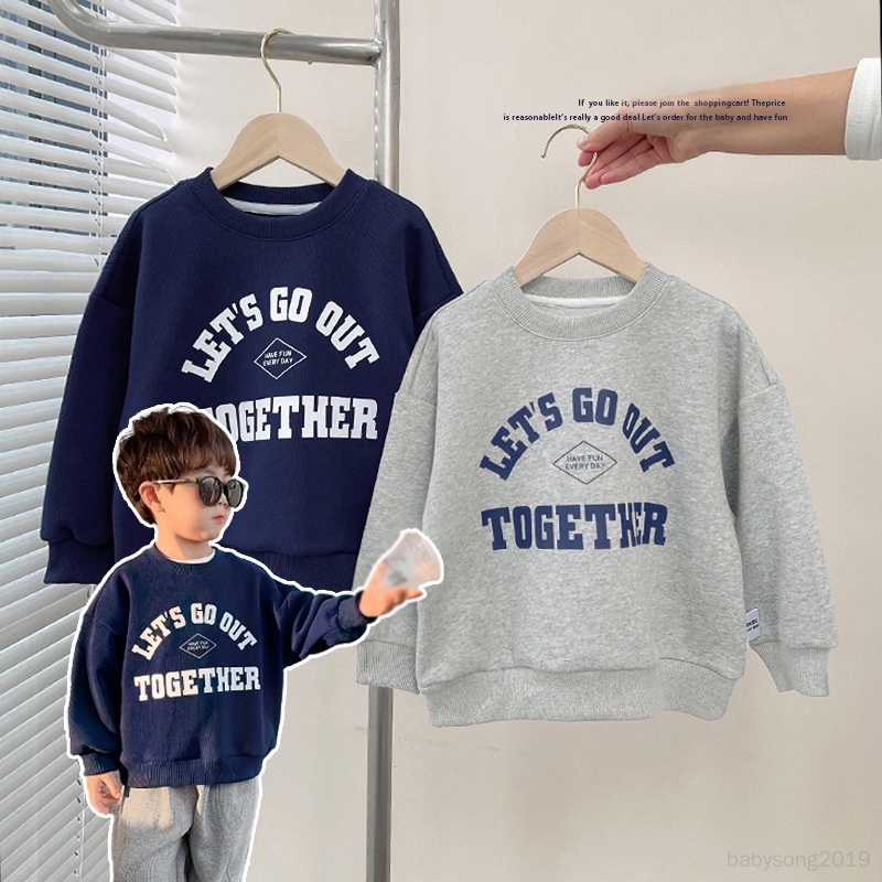 เสื้อแจ็กเก็ตกันหนาว คอกลม แบบสวมหัว สไตล์เกาหลี เหมาะกับฤดูใบไม้ร่วง และฤดูหนาว สําหรับเด็กผู้ชาย