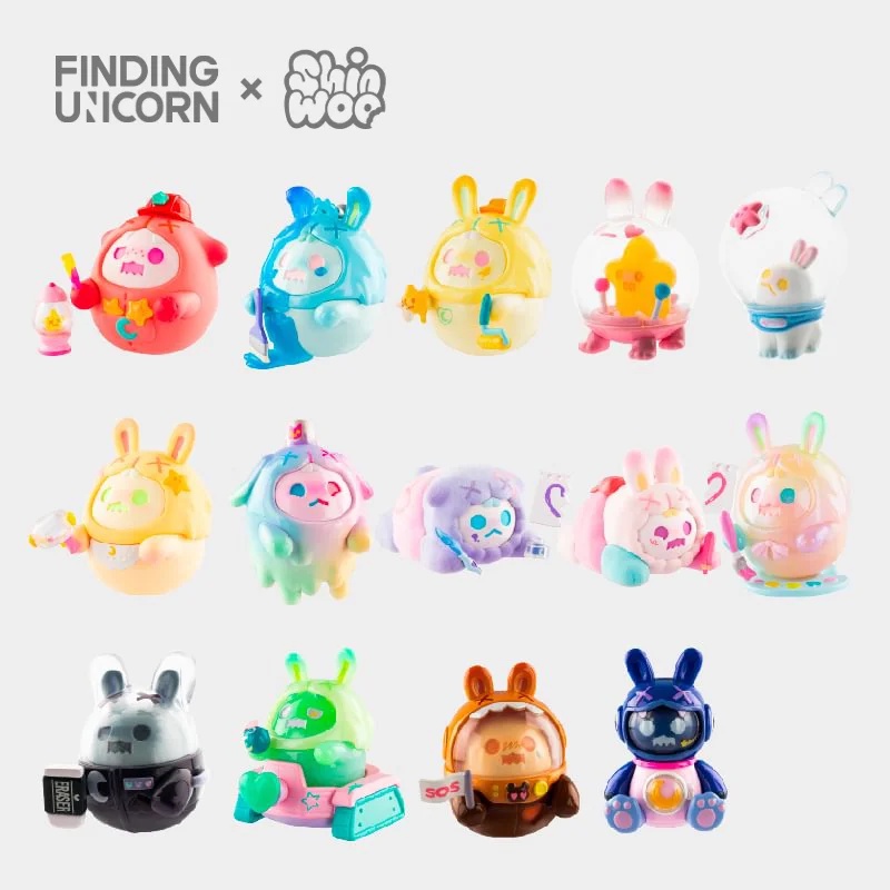 (พร้อมส่งจากไทย) Finding Unicorn ShinWoo Lonely Moon Series ของแท้ เช็คการ์ด ไม่แกะตัว พร้อมส่ง