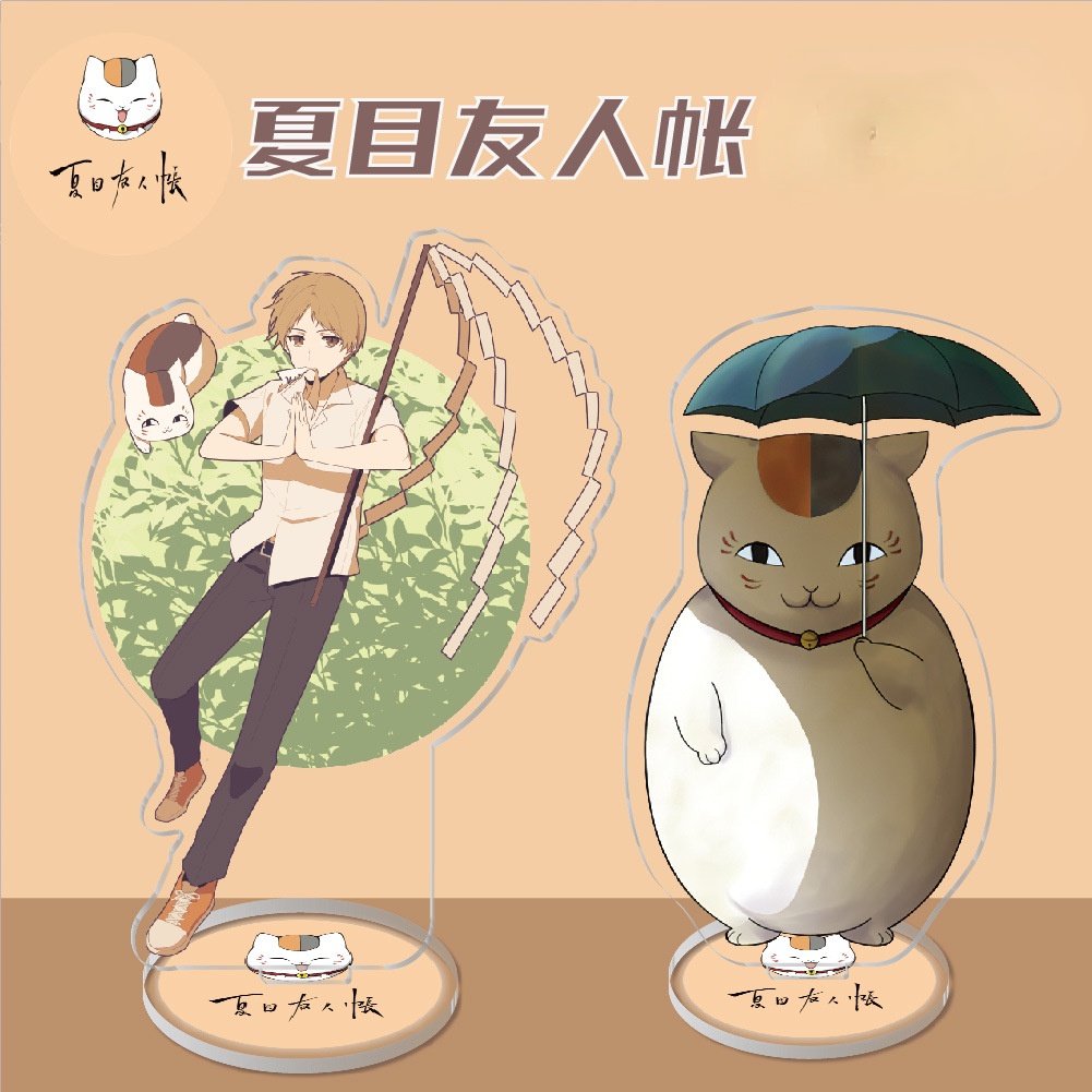 โมเดลฟิกเกอร์อะคริลิคใส รูปการ์ตูนอนิเมะ Natsume's Book Of Friends น่ารัก สําหรับตกแต่งบ้าน