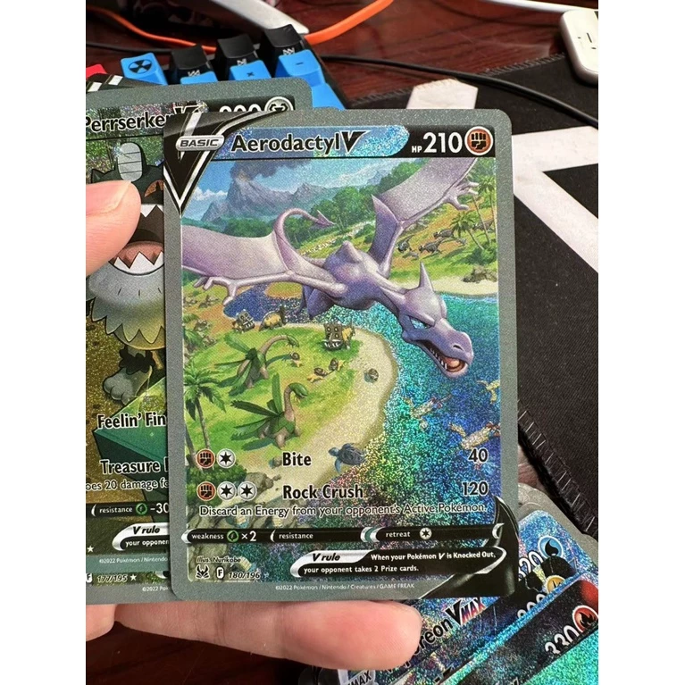 100 ชิ้นการ์ดโปเกมอน Glory Pack เงา Vmax/GX/Mega Trading การ์ดเกม Charizard Pikachu การ์ดของเล่น thumbnail 9