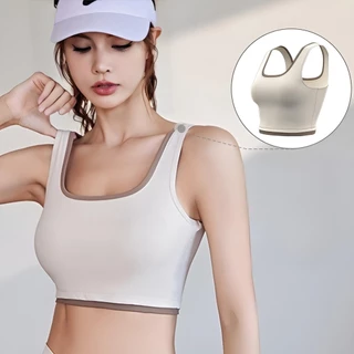 เสื้อออกกำลังกายผู้หญิง สปอร์ตบรา เสริมฟองในตัว ใส่สบาย รัดรูปสวย กระชับสัดส่วน Size S-2XL