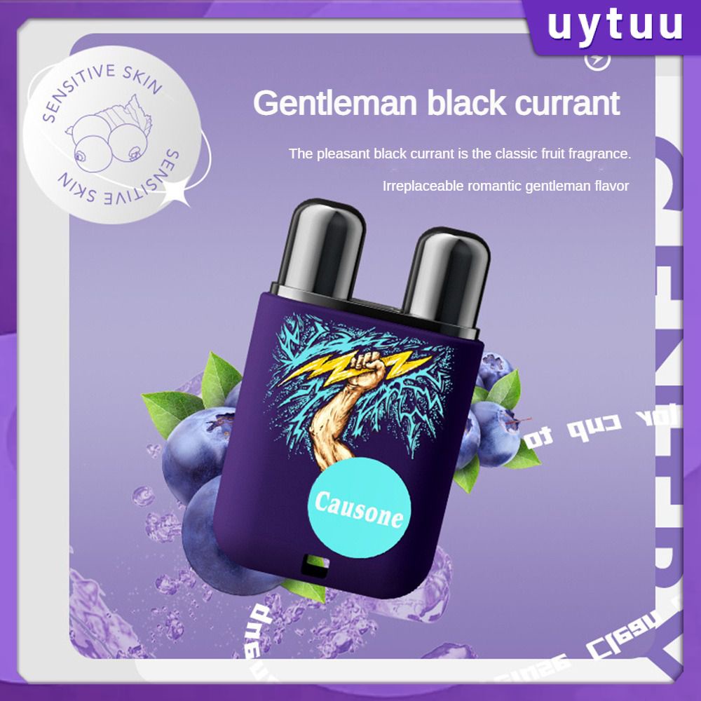 Uytuu Causone Double-Hole Nose Refreshing Stick Vitality Energy Stick สดชื่นและสดชื่น ปลอดสารพิษป้องกันการนอนกรน Anti Sleepy