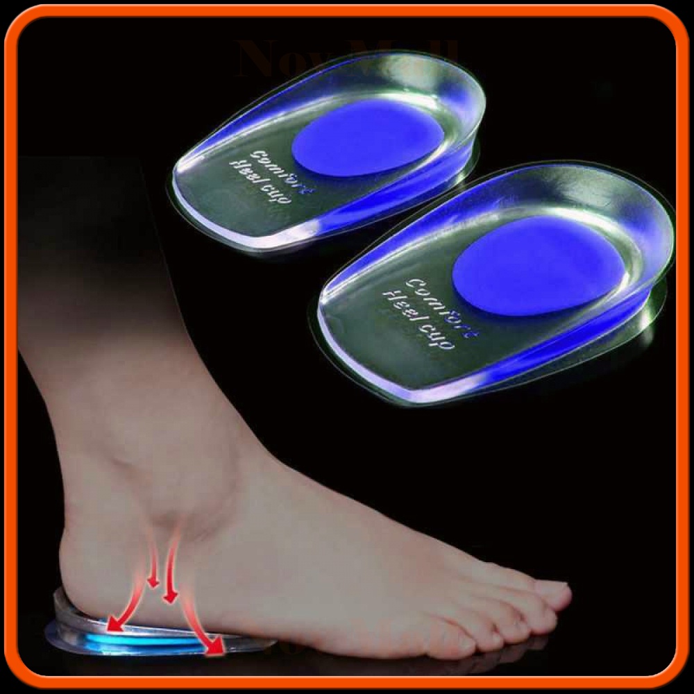 พื้นรองเท้าครึ่งส้นเจลซิลิโคนอ่อนนุ่มสําหรับผู้ชาย -SL605