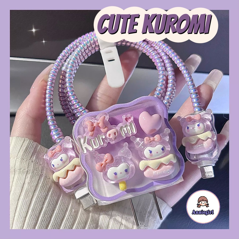 เคสซิลิโคน 3D น่ารัก ฝาครอบป้องกันตัวชาร์จ สําหรับเครื่องชาร์จแอปเปิ้ล 18/20w ที่ชาร์จ Apple เคสม้วนเก็บสายเคเบิล ตัวป้องกันสายเคเบิล สําหรับ USB