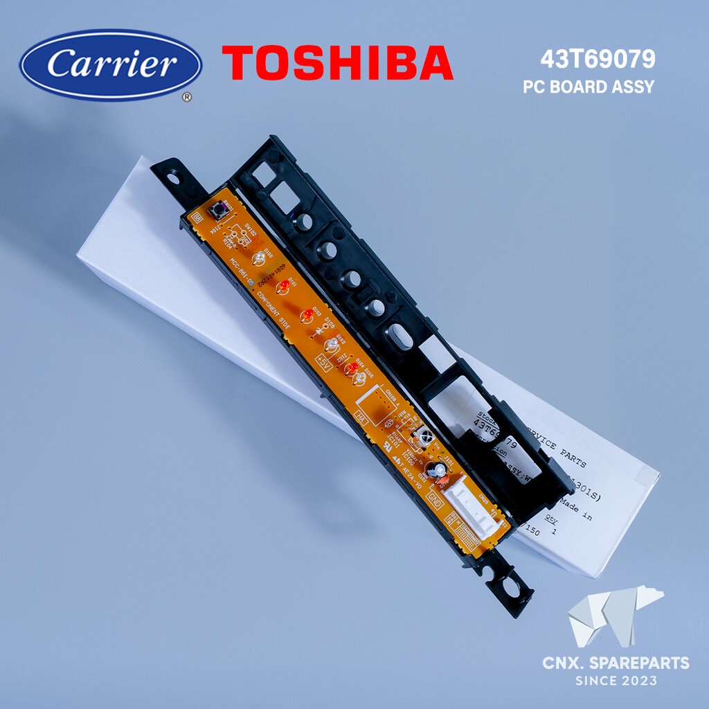 43T69079 (แท้ศูนย์) แผงรับสัญญาณรีโมทแอร์ CARRIER ตัวรับสัญญาณรีโมทแอร์แคเรียร์ อะไหล่แอร์ ของแท้ศูนย์